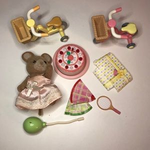 Calico Critters Birthday Set